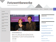 Tablet Screenshot of fotowettbewerbe.de